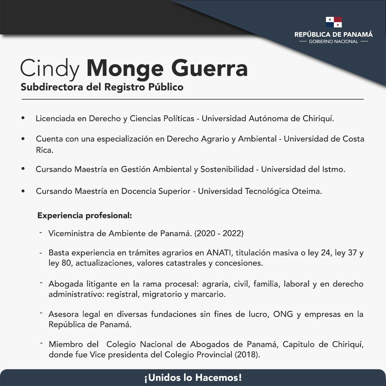 Cindy Vanessa Monge Guerra